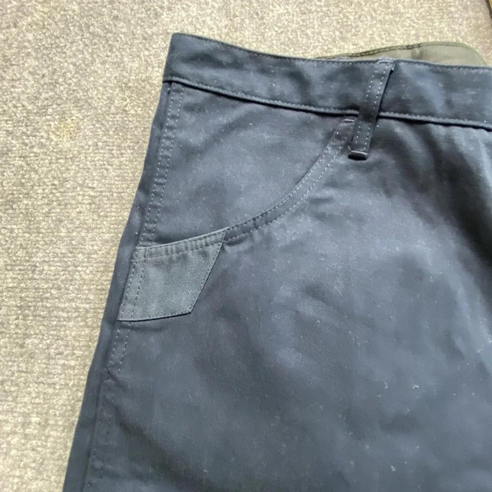 Wrangler Workwear Cargo Pants Mens 44x30 Blue Utility Workwear Industrial Rugged
